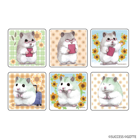 『ハムスターの里』キャラアクリルバッジ 01/BOX (全6種)(公式イラスト)